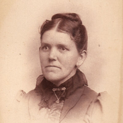 Rice-Fordyce Album 01, Photo 08 - Louisa Mary "Lyde" (Garrison) (Hagan) Fordyce [1845-1933]