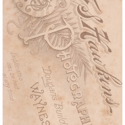 Ammons-Moredock Album 02, Photo 01 - Reverse of image