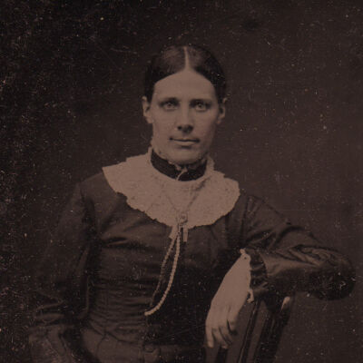 Rice-Fordyce Album 02, Photo 35 - Katherine "Kate" Morris [1858-1890]
