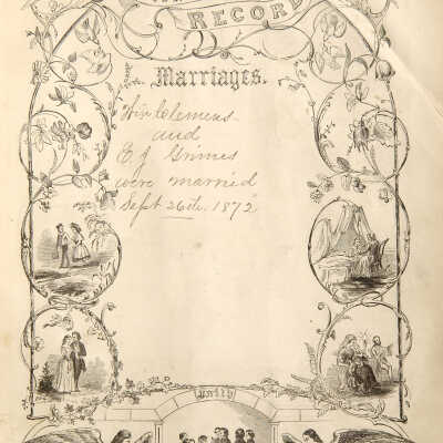 William M. Clemens family bible record - Page 2