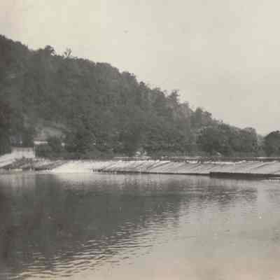 Greene County Album, Photo 37 - Lock no. 6 on the Monongahela River at Rices Landing