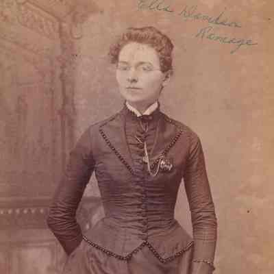 Kline-Moredock Album 01, Photo 21 - Ruth Ellen "Ella" (Davidson) Ramage [1862-1900]