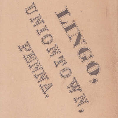 Ammons-Acklin Album - Reverse of image