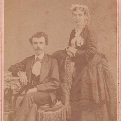 John Calvin Archer [1844-1918] and his wife, Sarah Jane "Jennie" (Burns) Archer [1852-1902]
