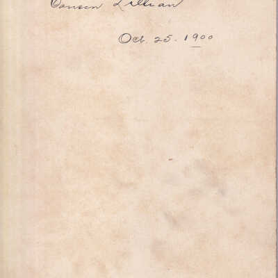 Kline-Moredock Album 01, Photo 34 - Reverse of image