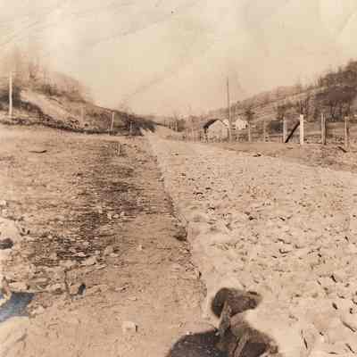 Waynesburg Album, Photo 24 - Road work in Waynesburg, Greene County, Pennsylvania
