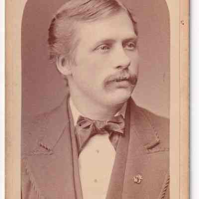 Pauley-Thompson Album, Photo 21 - Robert D. Wheatley: See WEB LINKS to DOWNLOAD high-resolution image.