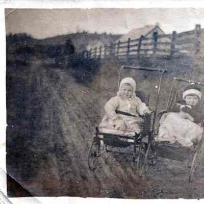 Pauline (Morris) Orr [1910-1995] and Madaline Morris [1909-2004]