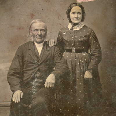 William John Spencer [1805-1889] and his wife, Elizabeth (Hedge) Spencer [1806-1883]