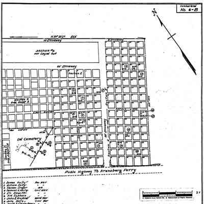 Hewitt - Jefferson Township - Greene County - Pennsylvania - WPA Cemetery Plat (Page 2)