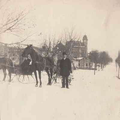 Waynesburg Album, Photo 21 - College Street in Waynesburg, Greene County, Pennsylvania
