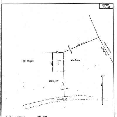 Weaver - Morgan Township - Greene County - Pennsylvania - WPA Cemetery Plat