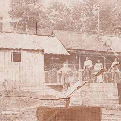 George Birch Vance family home near Davistown, Dunkard Township, Greene County, Pennsylvania