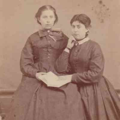 Anna Mariah (Harvey) Barmore and Catherine Elizabeth (Harvey) Iams