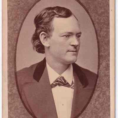 Pauley-Thompson Album, Photo 05 - Charles R. Bradley [1843-1885]: See WEB LINKS to DOWNLOAD high-resolution image.