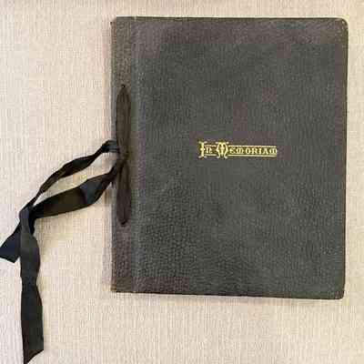 Memorial Scrapbook (PDF): See WEB LINKS to DOWNLOAD PDF document file.