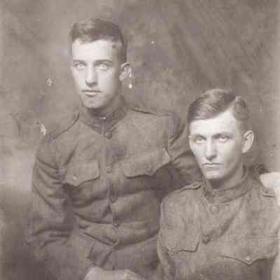 Burley Lohr [on left]