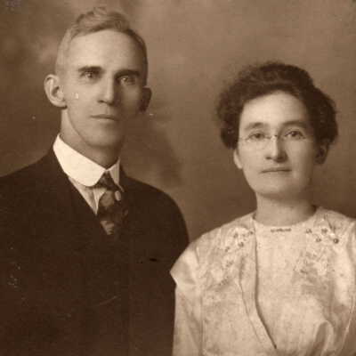 William E. Higgins and his wife, Elizabeth J. (Watson) (Carpenter) Higgins
