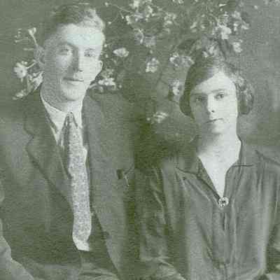 Layton Crouse [1900-1976] and his wife, Ivy Victoria (Breese) Crouse [1906-2004]