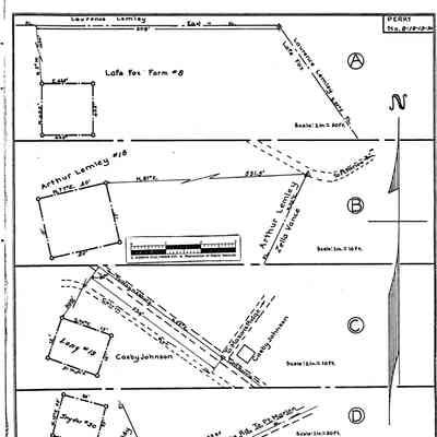 Snyder - Perry Township - Greene County - Pennsylvania - WPA Cemetery Plat