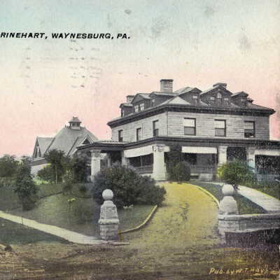 James Bennet Franklin Rinehart Sr. home, corner of High Street and Sherman Avenue, Waynesburg, Greene County, Pennsylvania