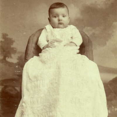 Glenn Jacob Roy Thornton Toothman Sr. [1891-1967], age 5 months