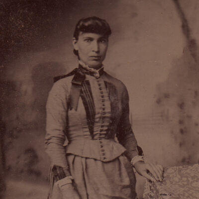 Rice-Fordyce Album 01, Photo 25 - Mary Eliza (Bumgarner) Himelrick [1866-1937]