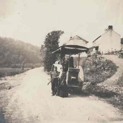 Greene County Album, Photo 16 - Road work in Greene County, Pennsylvania