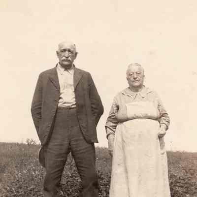 George Moore and his wife, Sarah (Scott) Moore