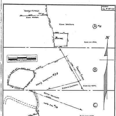 Bruce - Perry Township - Greene County - Pennsylvania - WPA Cemetery Plat