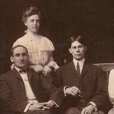 Clyde J. Headlee [1880-1904] - Front row, far left