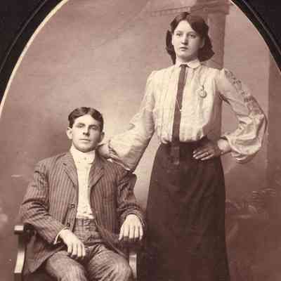 George C. Ullom and his wife, Emma (Moore) Ullom