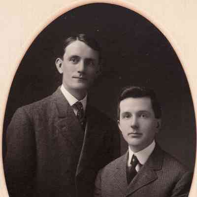 Joseph Randolph Cotterrel [1883-1966] on right