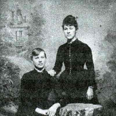Millikin Album, Photo 23 - Grace Adamson [Left]