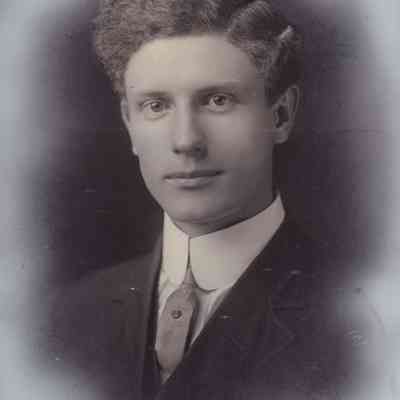 Waynesburg College Scrapbook, Photo 46 - Guy Benton Hoge [1887-1973], Waynesburg College, Class of 1913