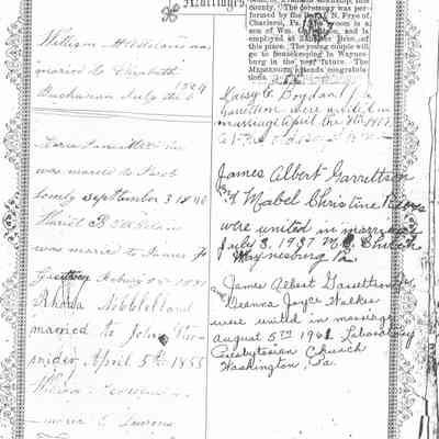 Elizabeth (Buchanan) McClelland Family Bible - Page 05