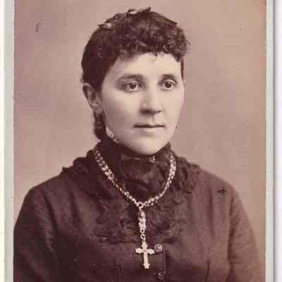 Pauley-Thompson Album, Photo 35 - Rebecca Iseman: See WEB LINKS to DOWNLOAD high-resolution image.