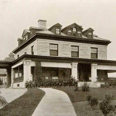 Waynesburg Prosperous and Beautiful, page 043 - J. B. F. Rinehart home, corner of High Street and Sherman Avenue