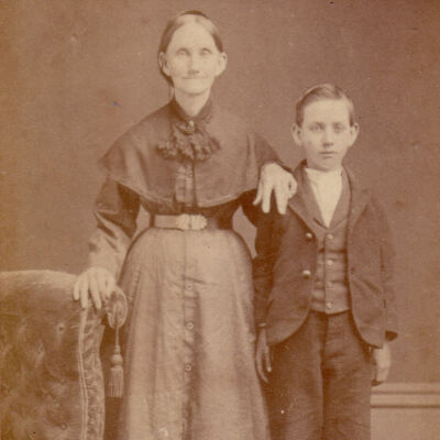 Priscilla (Dye) Meighen [1824-1897] and Peter Meighen Jr. [1867-1946]