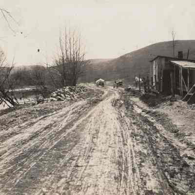 Greene County Album, Photo 24 - Road work in Center Township, Greene County, Pennsylvania