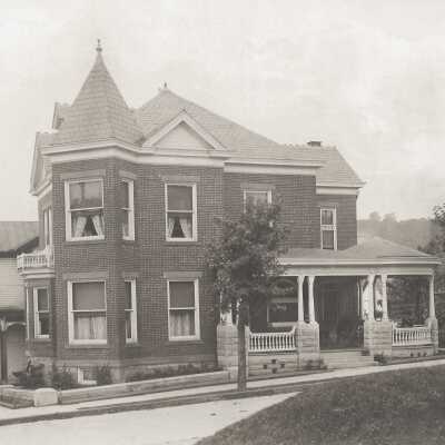 Harvey Call and Martha (Morris) Call home - Waynesburg, Greene County, Pennsylvania