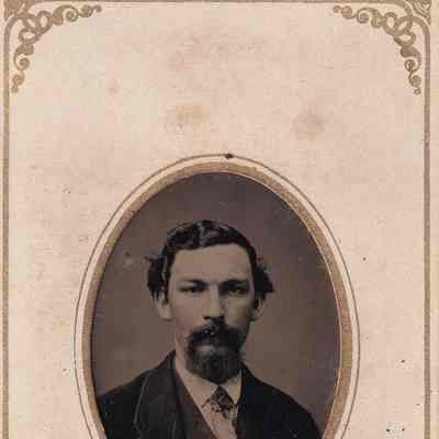 David Alva Cooper [1844-1936], Waynesburg College, Class of 1873: See WEB LINKS to DOWNLOAD high-resolution image.