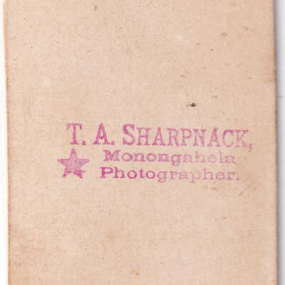 Ammons-Moredock Album 01, Photo 16 - Reverse of image