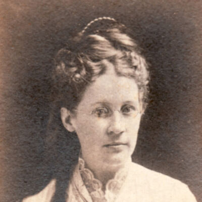Martha "Mattie" (Gunn) Baldwin, Waynesburg College, Class of 1873