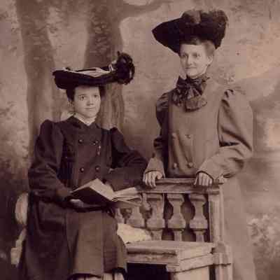 Margaret (Bowler) Adamson [Seated]