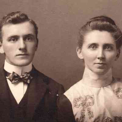 Joel Freeman Byers [1878-1943] and his wife, Anna (Cowell) Byers [1879-1959]