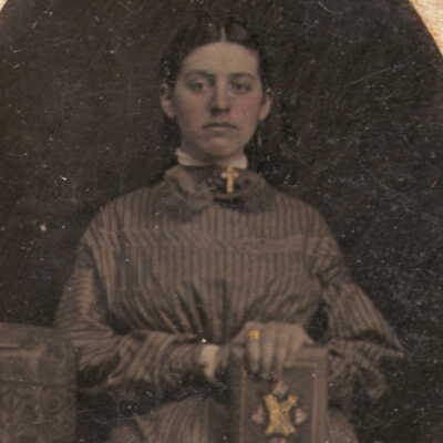 Toothman-Hoult Album, Photo 24 - Martha Jane (Hoult) Toothman [1850-1931]