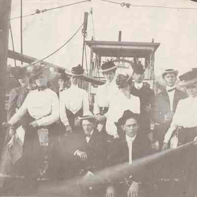 Greene County Album, Photo 34 - Boating in Greene County, Pennsylvania