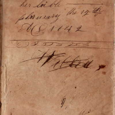 Peter Brown family bible records - Page 2