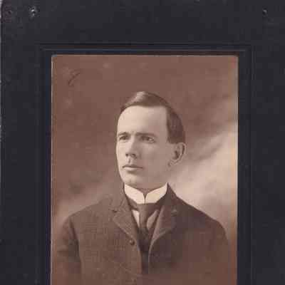 William Davis Cotterrel [1871-1951], Waynesburg College Class of 1896: See WEB LINKS to DOWNLOAD high-resolution image.